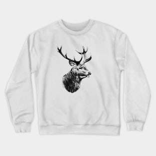 Deer portrait Crewneck Sweatshirt